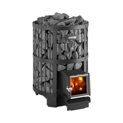 Wood-burning sauna stove - HARVIA Legend 240 SL BimSchV2, black 