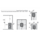 Wood-burning sauna stove - HARVIA Linear 22 BimSchV2, black