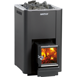 Wood-burning sauna stove - Harvia Pro 20 SL BimSchV2 black 