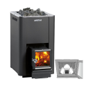 Wood-burning sauna stove - Harvia Pro 20 SL BimSchV2 black - 1