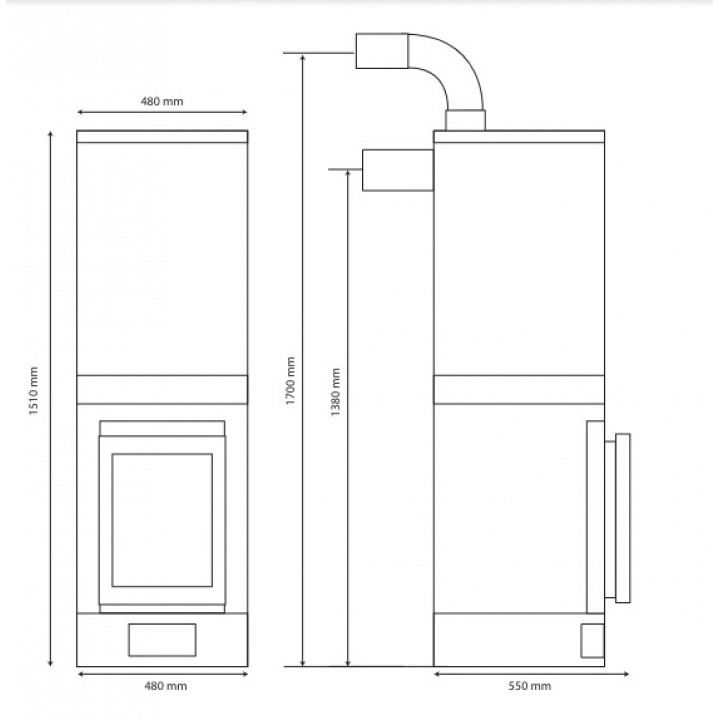 Wood-burning sauna stove - IKI KIVI
