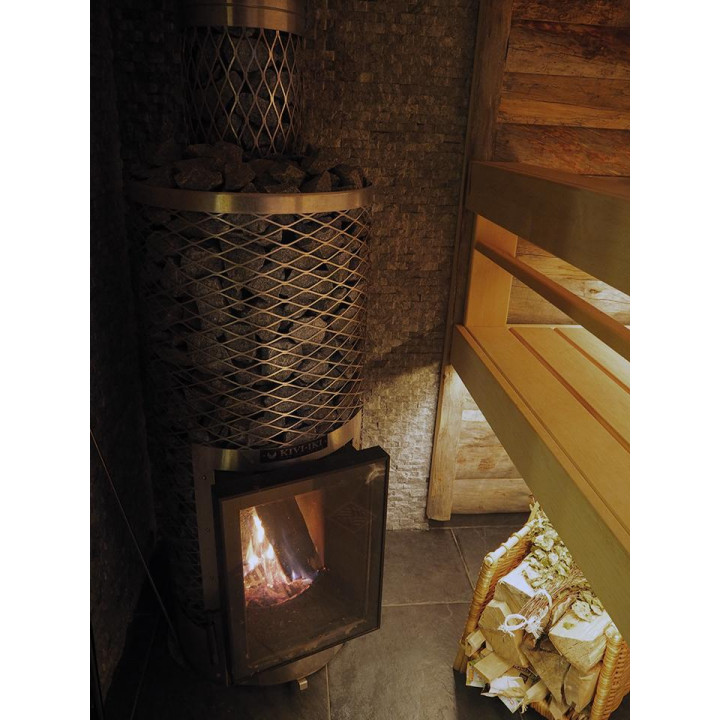 Wood-burning sauna stove - IKI KIVI JR