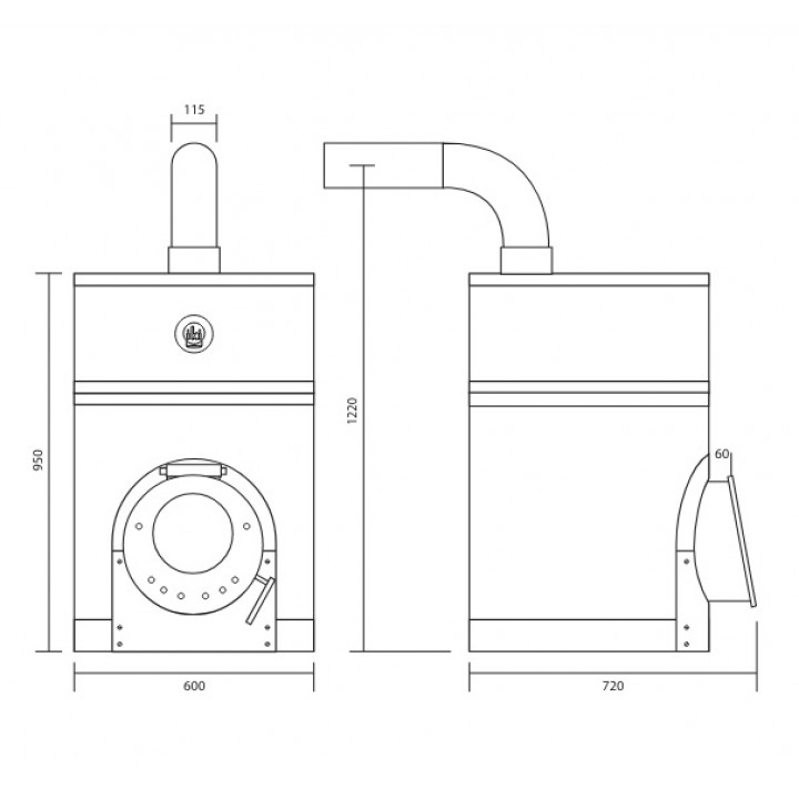 Wood-burning sauna stove - IKI LOYLY