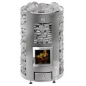 Woodburning sauna stove - MONDEX KLAPI, stainless steel - 2