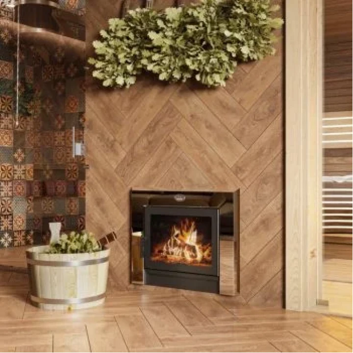 Woodburning sauna heater - NOVA HORIZONTAL 26
