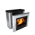 Woodburning sauna heater - NOVA HORIZONTAL 18 - 0