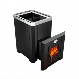 Woodburning sauna heater - Nova Klassik 12 with glass door