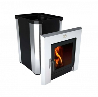 Woodburning sauna heater - NOVA PANORAMA 18