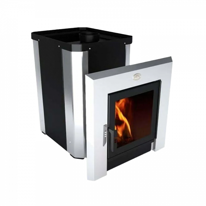 Woodburning sauna heater - NOVA PANORAMA 18