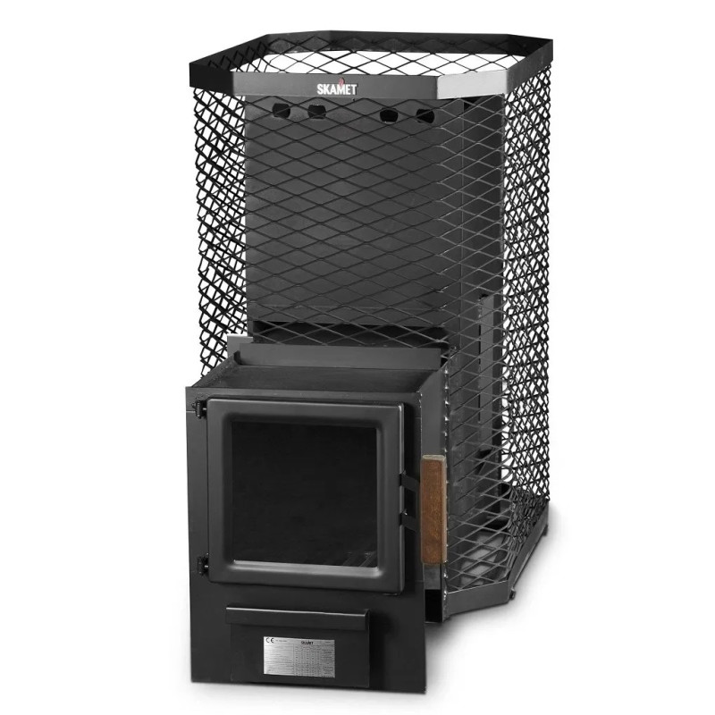 Woodburning sauna stove - SKAMET S-216 GL
