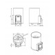 Woodburning sauna stove - STOVEMAN 20R-LS