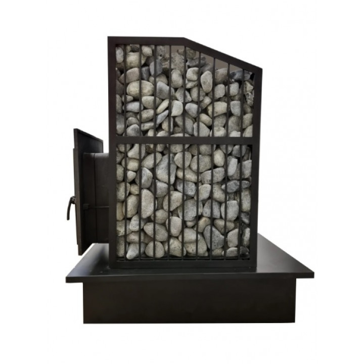 Woodburning sauna stove - SUMMIT MANASLU with steam box and net