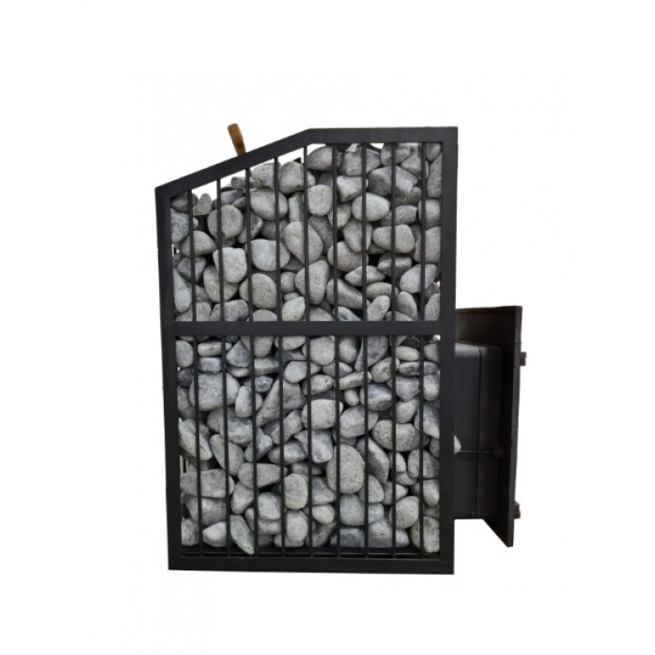 Woodburning sauna stove - SUMMIT MANASLU with steam box and net