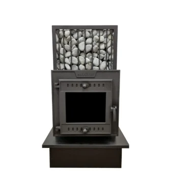 Woodburning sauna stove - SUMMIT MANASLU with steam box and net