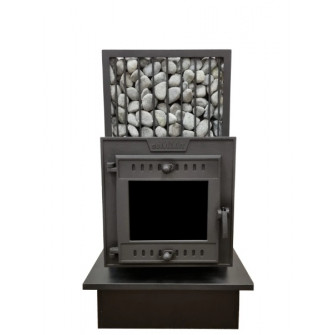 Woodburning sauna stove - SUMMIT MANASLU with steam box and net