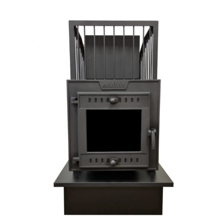 Woodburning sauna stove - SUMMIT MANASLU with steam box and net