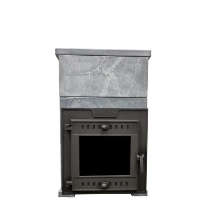 Woodburning sauna stove - SUMMIT MANASLU with soap stone cladding