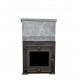 Woodburning sauna stove - SUMMIT MANASLU with soap stone cladding