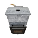 Woodburning sauna stove - SUMMIT MANASLU with soap stone cladding - 2