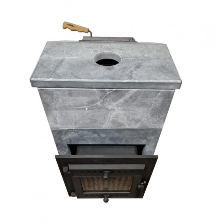 Woodburning sauna stove - SUMMIT MANASLU with soap stone cladding