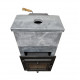 Woodburning sauna stove - SUMMIT MANASLU with soap stone cladding