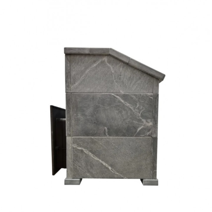 Woodburning sauna stove - SUMMIT MANASLU with soap stone cladding