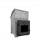 Woodburning sauna stove - SUMMIT MANASLU with soap stone cladding