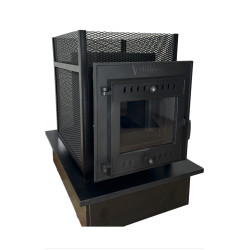 Woodburning sauna stove - SUMMIT Mont Blanc open  Woodburning sauna stove - SUMMIT Mont Blanc open