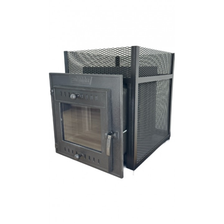 Woodburning sauna stove - SUMMIT Mont Blanc open