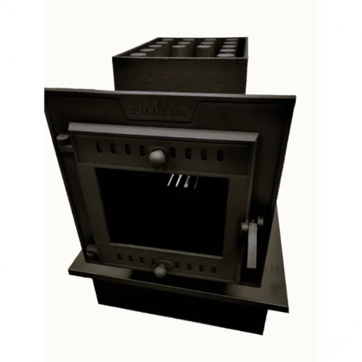 Woodburning sauna stove - SUMMIT Mont Blanc open