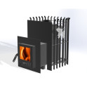 Woodburning sauna stove - TEPLODAR ETNA 18 with glass doors - 0