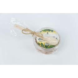 Sauna honey with peppermint extract and salt, 200g  Sauna honey with peppermint extract and salt, 200g