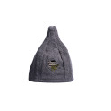 Cotton sauna hat - GRAY - 0 Cotton sauna hat - GRAY - 0
