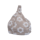 Cotton sauna cap - FLOWERS