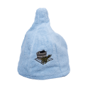 Cotton sauna hat - LIGHT BLUE - 0 Cotton sauna hat - LIGHT BLUE - 0