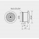 MM-S sauna fan d/100mm