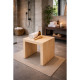 MODEL 5 sauna bench, alder 390 × 290 × 400 mm