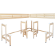 Modular sauna benches with “Sun Corner” Design 2114 × 2696 mm