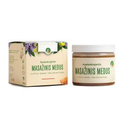 Relaxing massage honey with lavender, lemon, mint essential oils  Relaxing massage honey with lavender, lemon, mint essential oils