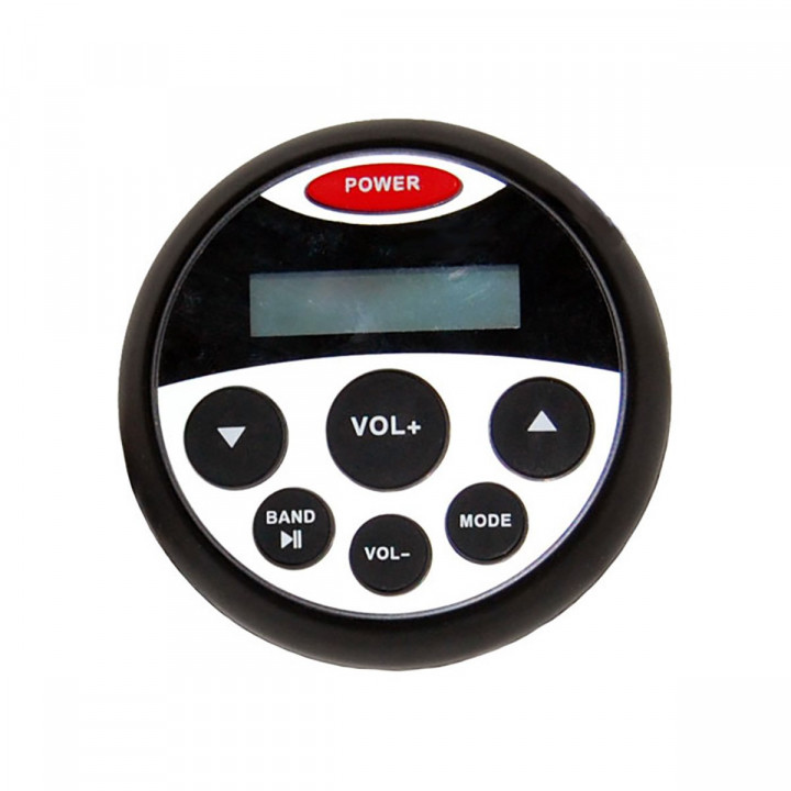 Music center set, waterproof with two speakers