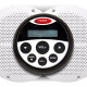 Music center set, waterproof with two speakers