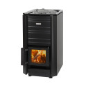 Woodburning sauna stove - NARVI BLACK 16 - 0