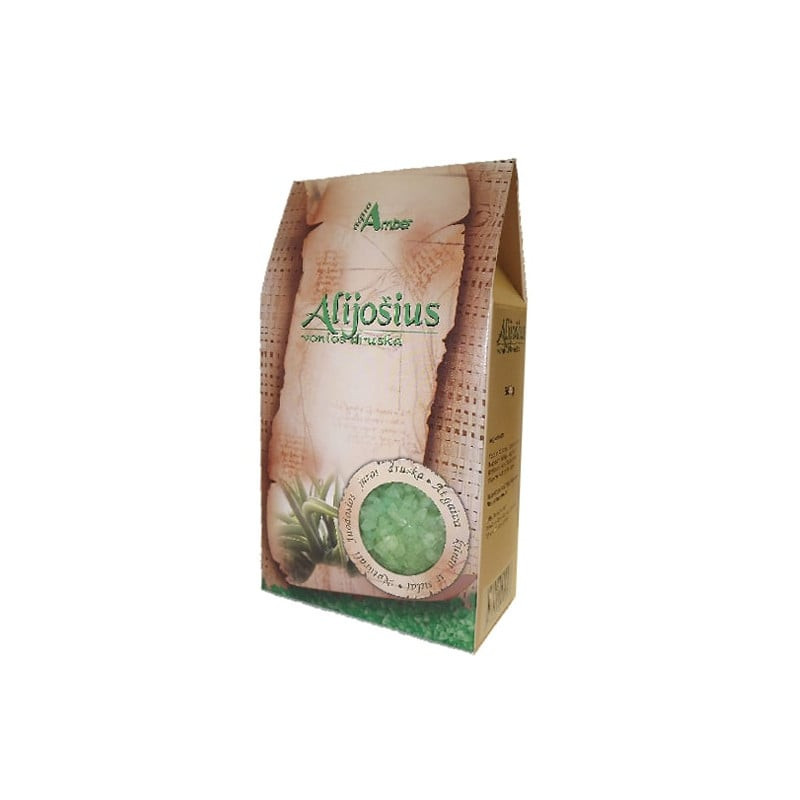 Natural bath salt Aqua Amber - Aloe Vera