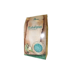 Natural bath salt Aqua Amber - Eucalyptus  Natural bath salt Aqua Amber - Eucalyptus