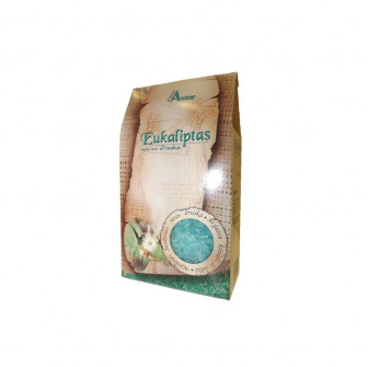Natural bath salt Aqua Amber - Eucalyptus