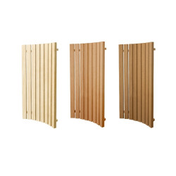 Backrest for modular sauna benches  Backrest for modular sauna benches
