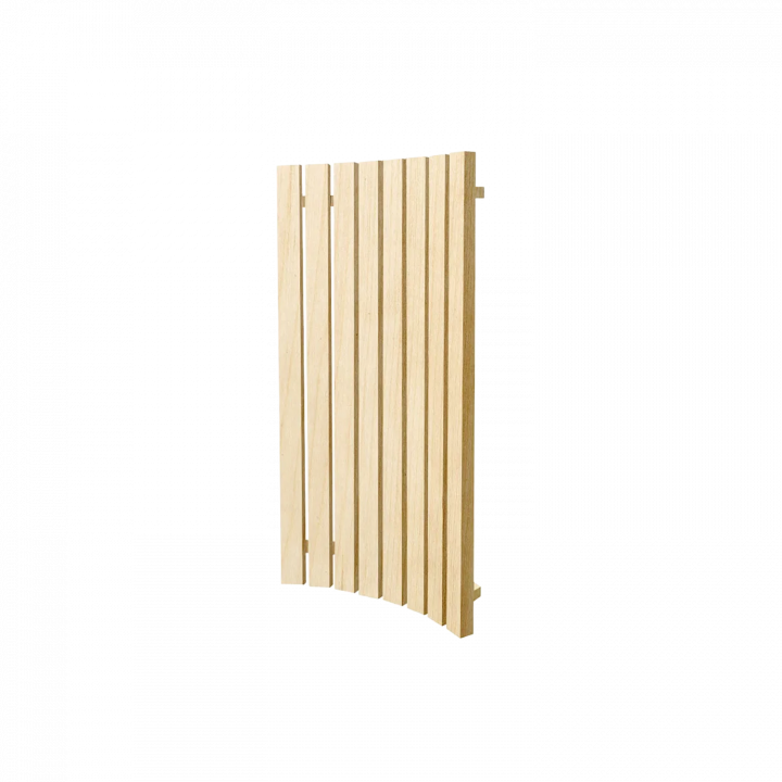 Backrest for modular sauna benches, aspen
