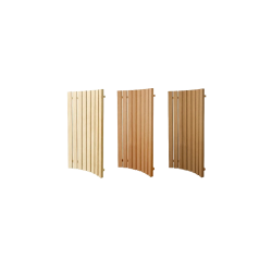 Backrest for modular sauna benches 