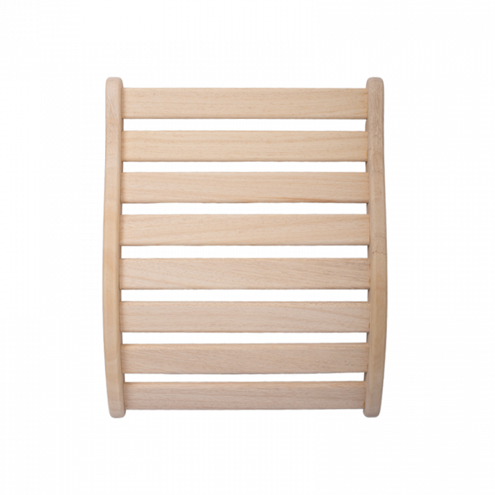 Sauna backrest, abachi