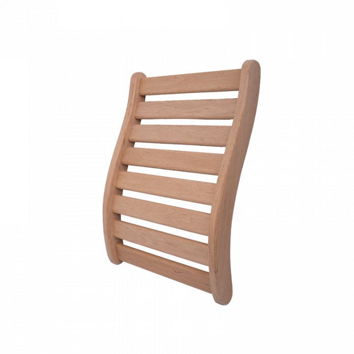Sauna backrest, alder